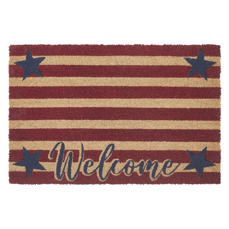 Tapis festif festif à rayures patriotiques, L 20 po x L 30 po
