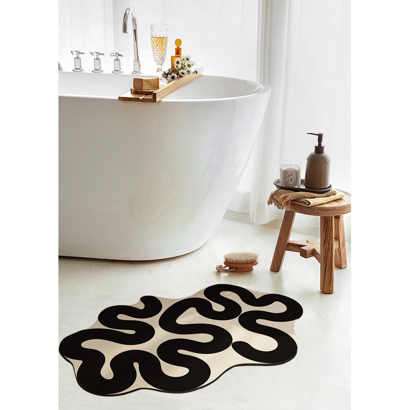 Ensemble de tapis pour salle de bain Kerigan, L 23,6 po x L 35,4 po