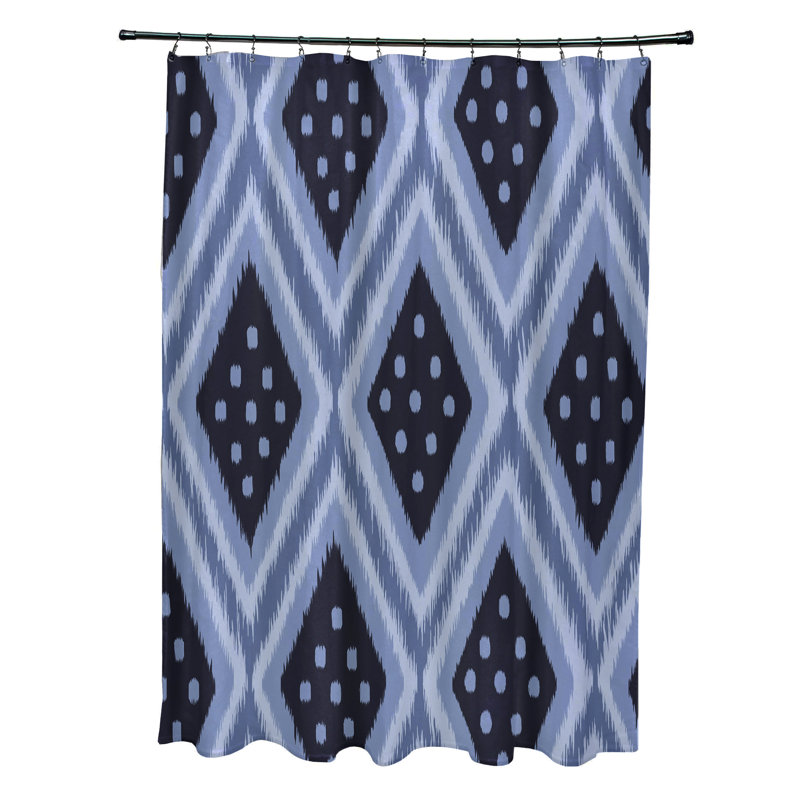 Rideau de douche Arlington, Bleu / bleu marine