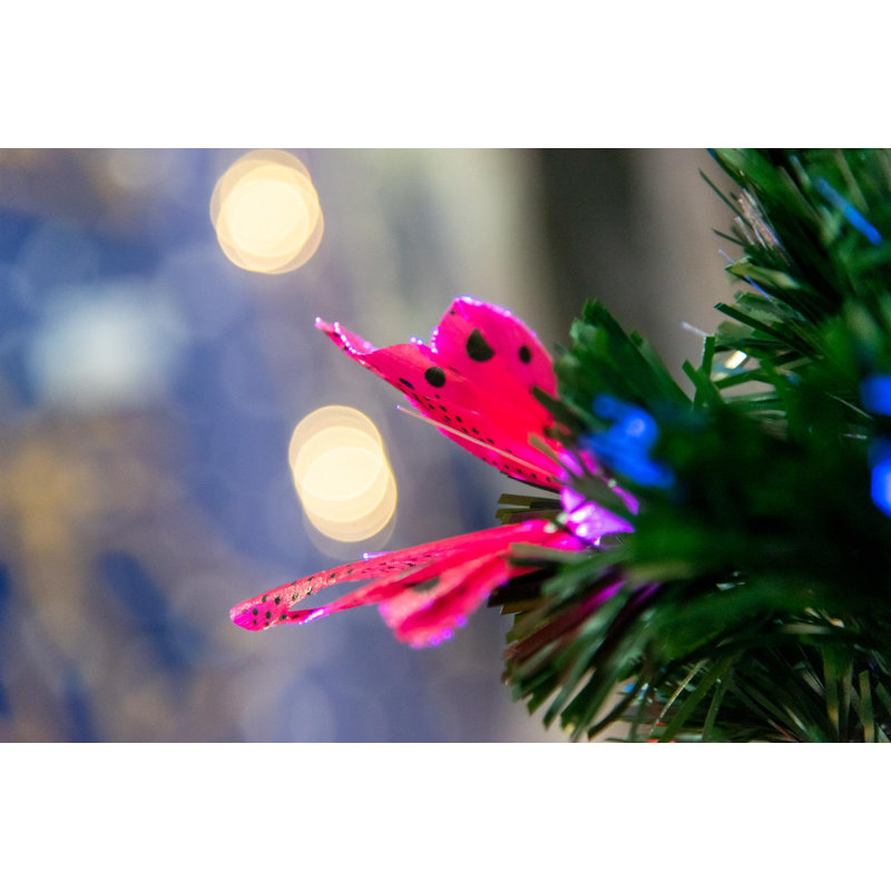 Lighted Artificial Christmas Tree, 2 ft.