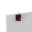 Armoire de rangement pour garage (H 78,7 po x l 26,7 po x P 20,5 po), rangement utilitaire avec 4 tablettes ouvertes et base verrouillable à 2 portes