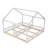 Nalani Twin House Platform Beds, Two Shared Beds-201098212