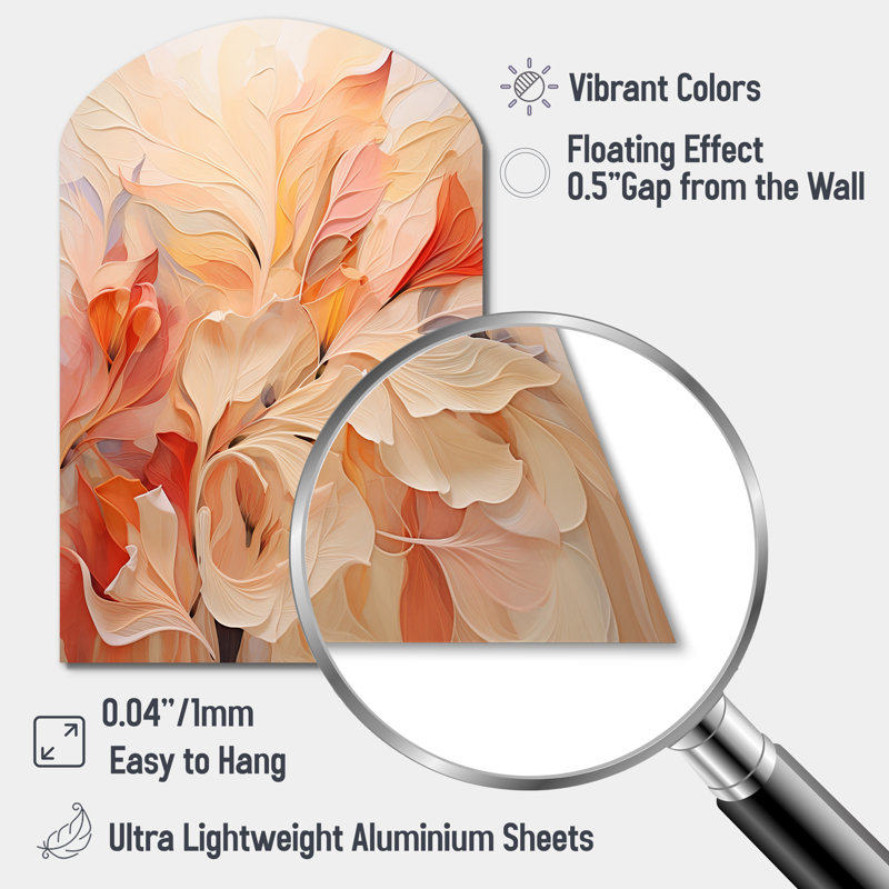 Mylan - Décoration murale asymétrique en métal, sculpture murale en métal Freeform, H 43 po x l 33 po