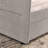 Daybed with Trundle Upholstered Tufted Sofa Bed, with Two Drawers, Queen Size, Boucle Fabric, Gray(88"x65.5"x29.5")