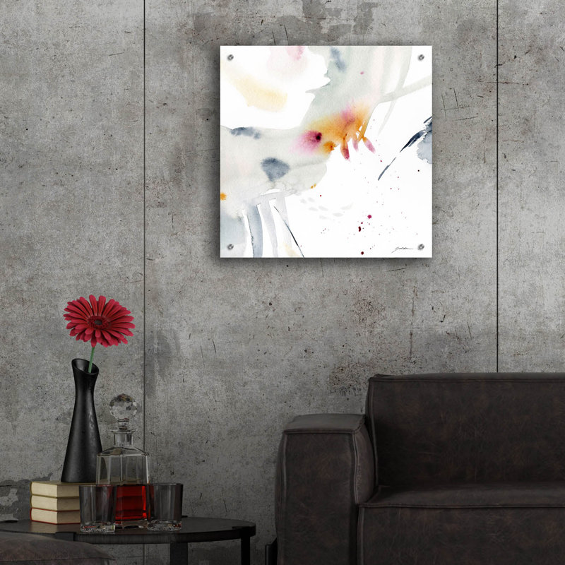 Art mural épique «Exploration» par Sheila Golden, 24 po x 24 po, H 24 po x l 24 po x P 0,2 po