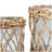 10.30'' H Wicker Tabletop Pillar