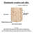 Dedera 20 inch Round Drum Shape Solid Wood End Table