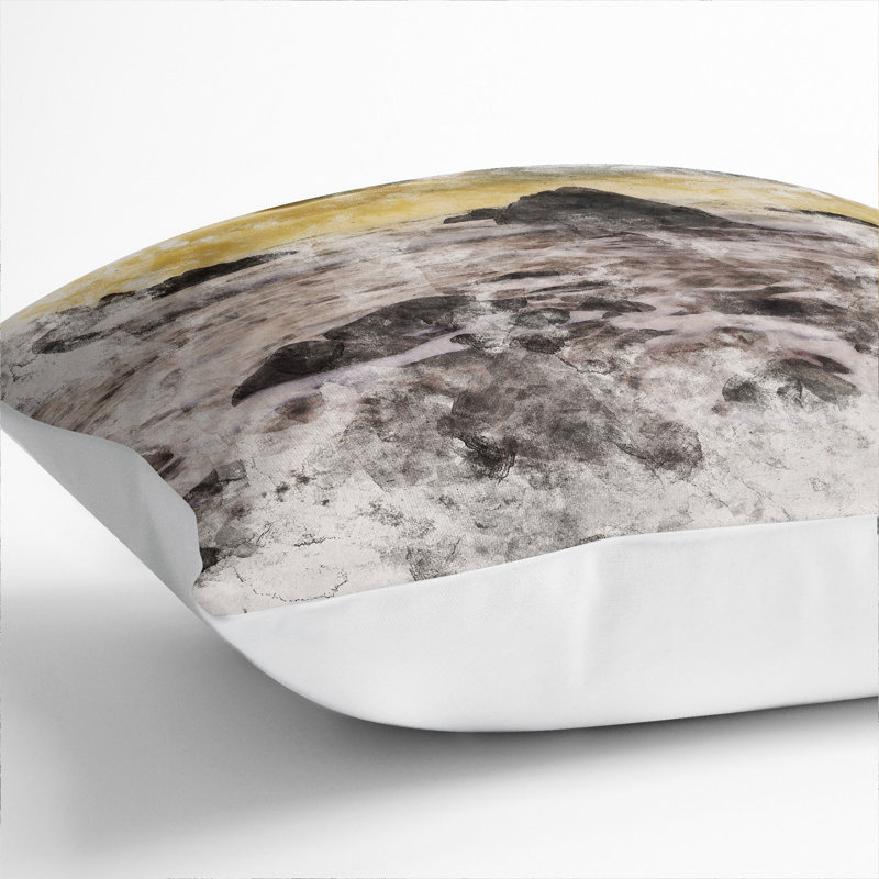 Square Cushion, White, 55cm H x 55cm W x 20cm D