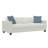 White Pop-Up Sleeper Sofa