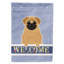 Polyester 2 côtés 40 x 28 po welcome drapeau maison-73943224