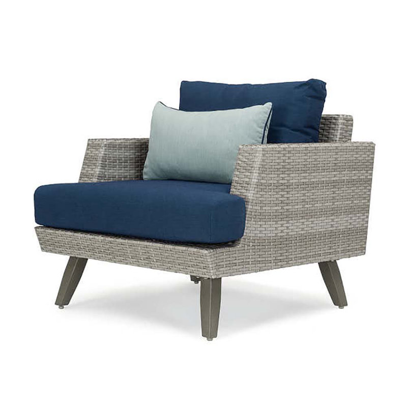 Ensemble de conversation 3 pièces Ehrenfried, Spectre indigo Sunbrella®