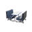 Mobile Folding Booth Seating with Table - Package-36034292