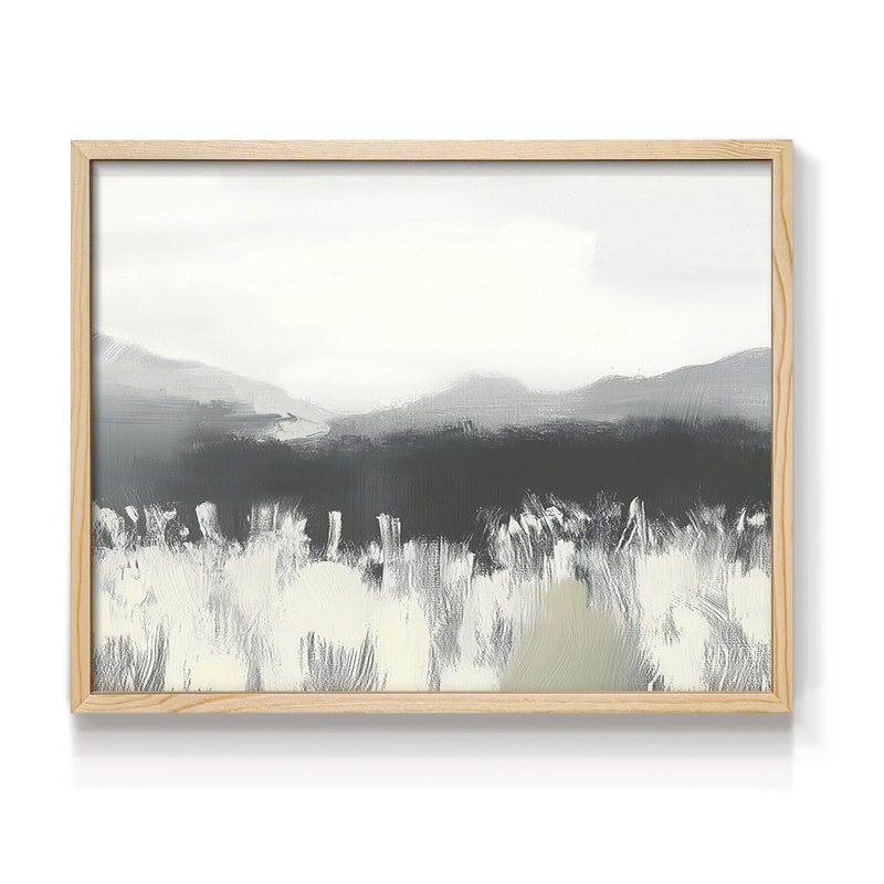 LANDSCAPES Series LXIII -Framed Print - Restickable, H 8 po x l 10 po