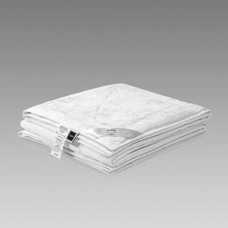 Lotus Microfiber Down Alternative Comforter, King