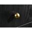 Ensemble de chambre avec très grand lit 4 pièces Maxine - noir et gris-97560930-129848047