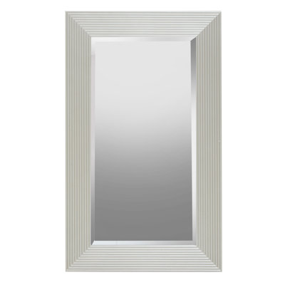 Talihina Solid Wood Flat Wall Mirror