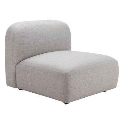 Chaise milieu Biak - gris