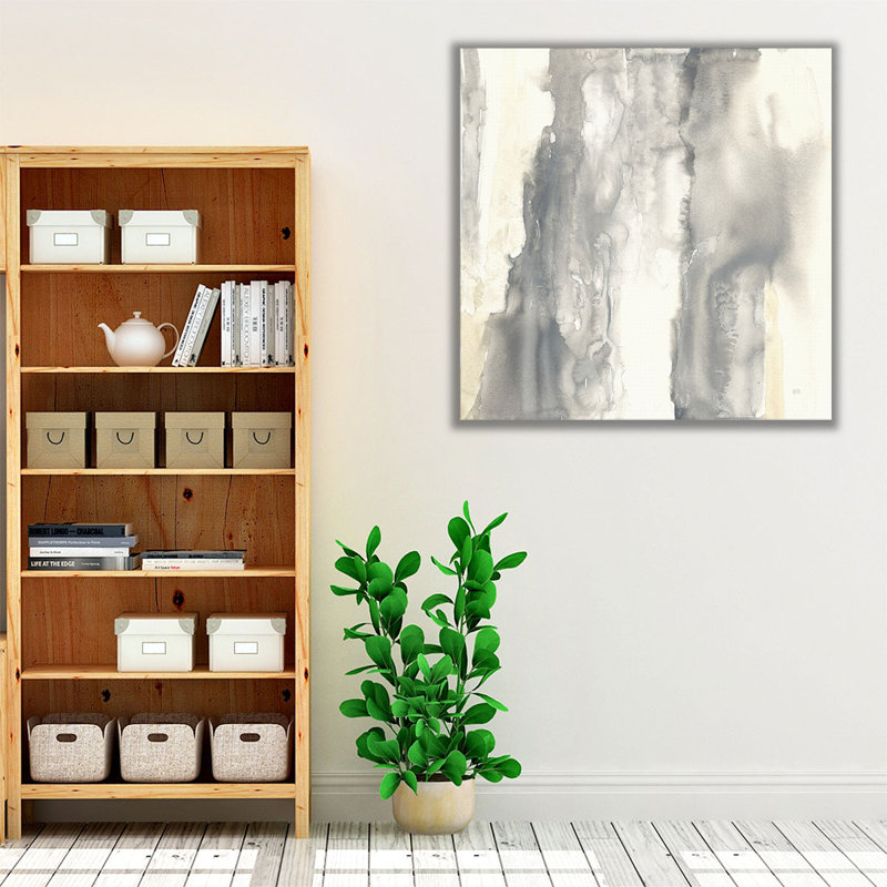 Taupe pâle II - reproduction d'art sur toile, H 40 po x l 40 po