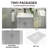 Shaker Bathroom Vanity Set 36" Sink Base with 37" Resin Sink Top Combo-98901634