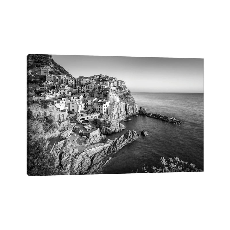 Manarola, Cinque Terre, Italy by Jan Becke - Wrapped Canvas Print, 20.32 cm H x 30.48 cm W