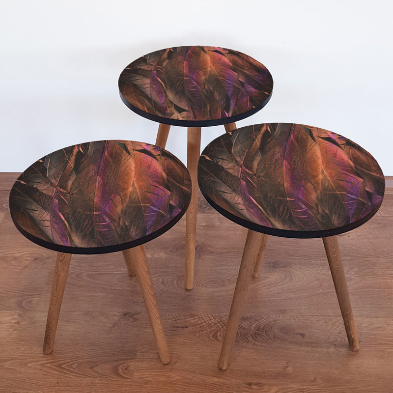 Tables gigognes 3 pieds Janell