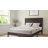 Eymen Modern Solid Wood Platform Bed with Wooden Slats and Headboard-87920011-87920008