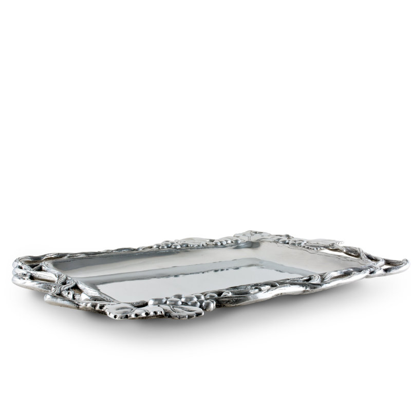 Grape Metal Decorative Tray
