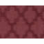 Wool Geometric Area Rug in Rust-106954720