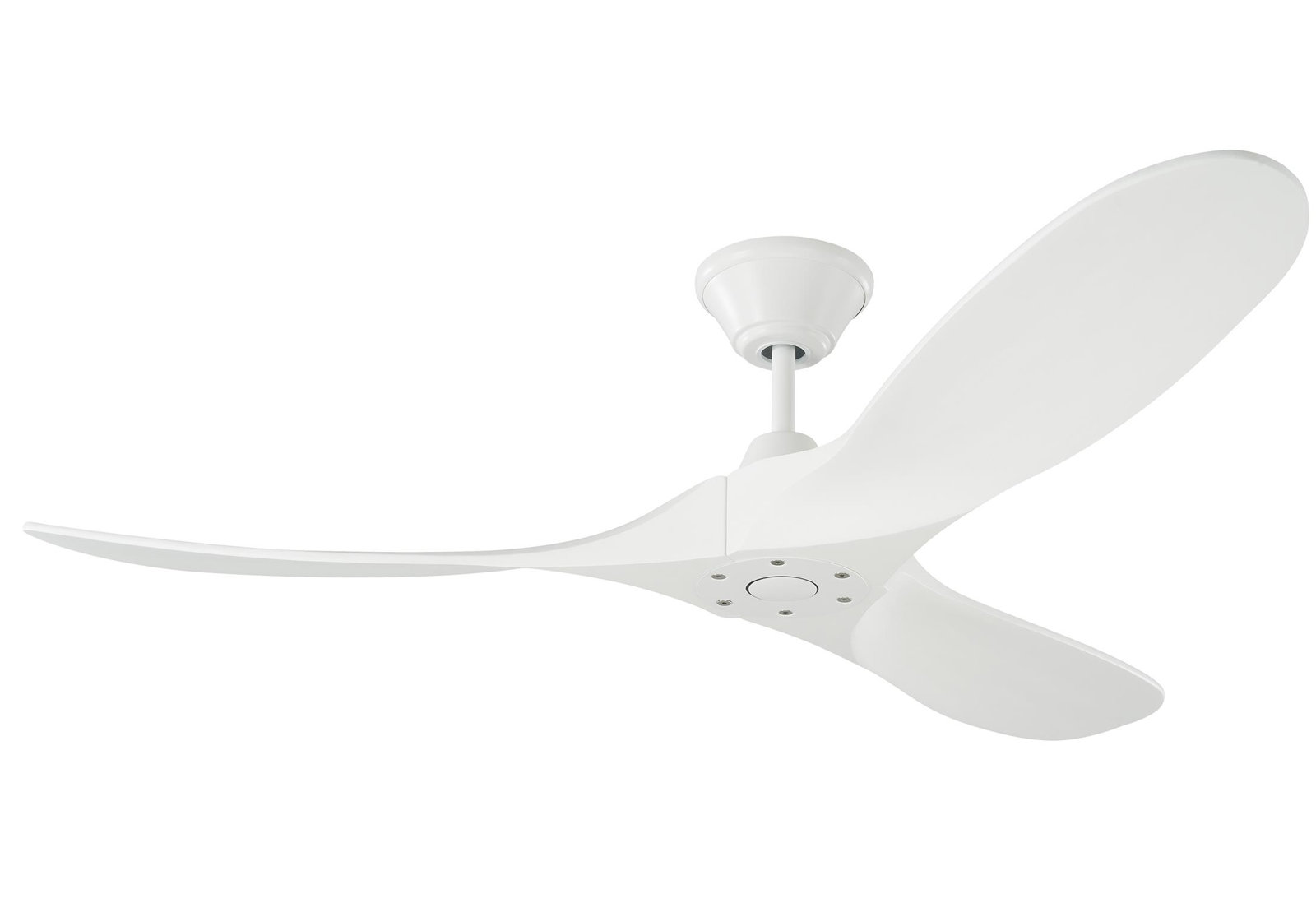 Obsidian 88" Ceiling Fan, 52 inches, Matte White