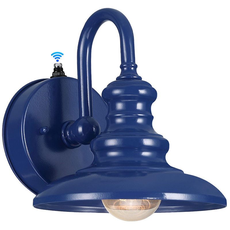 Lanterne d'extérieur résistante à la rouille, Bleu