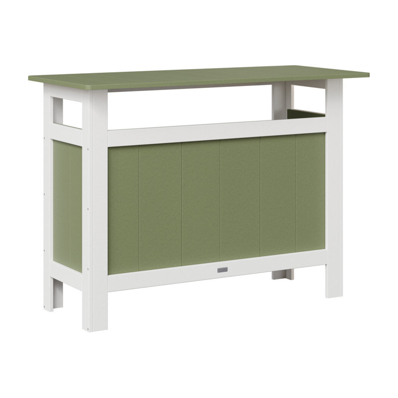 Berlin Gardens Outdoor Bar, Sage/White