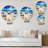 Large Seashell In The Sand II - Nautical & Coastal wall clock-1878110933