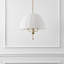 Luminaire suspendu 20 pouces 3 lumières Silvie