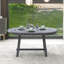  Round Extendable Wood Dining Table for Kitchen or Dining Room