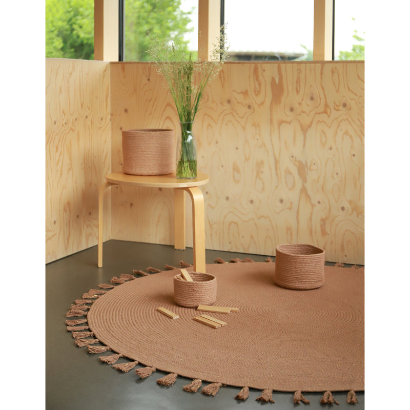 Stutzman Round 140 cm x 140 cm Area Rug
