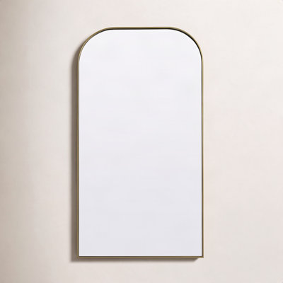 Sabine Metal Arch Floor Mirror