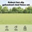 Vidaxl Fence With Posts Steel-116798107-116798101