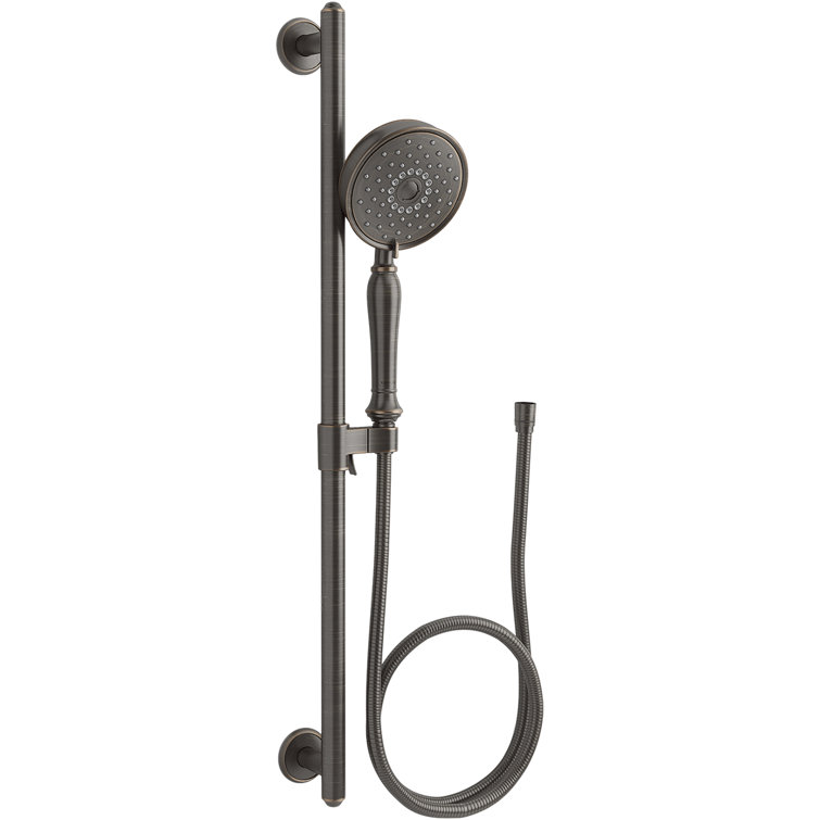 Bancroft 1.75 GPM Multi function Handheld Shower Head with Katalyst Air Induction Spray