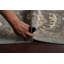 Tapis oriental en laine brun / bleu oriental