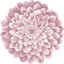 Tapis rose à motif de fleurs Ayalur-1161021563