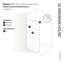 Aurora 38 in. x 78 in. Fully Frameless Fluted Radius Single Fixed Shower Panel-1596919607-1504367742