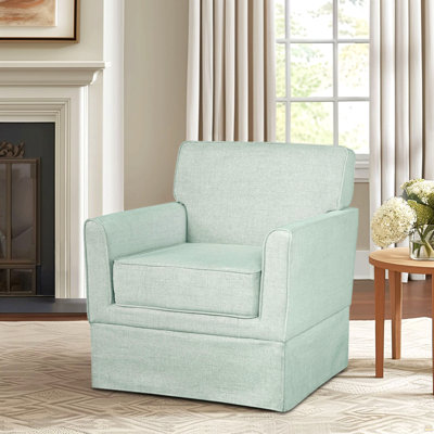 Fauteuil décoratif vert menthe