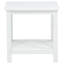 Table de bout blanche Slater