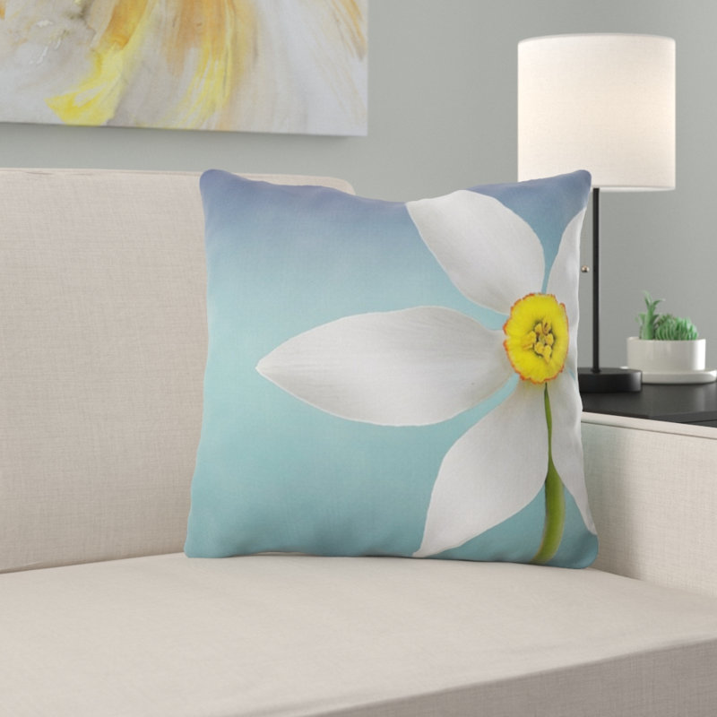Coussin décoratif fleur