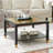 Glass Coffee Table With Storage-1785637090