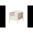 Lilah White Aluminum Side Chair