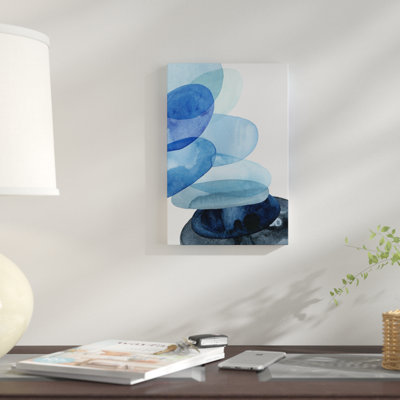 «River Worn Pebbles II», impression sur toile