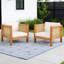 Ensemble de 2 chaises de patio pour l'extérieur-2131584103