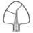KitchenAid Flat Beater Stainless Steel