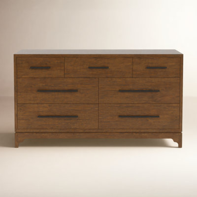 Ebony Eight Drawer Dresser
